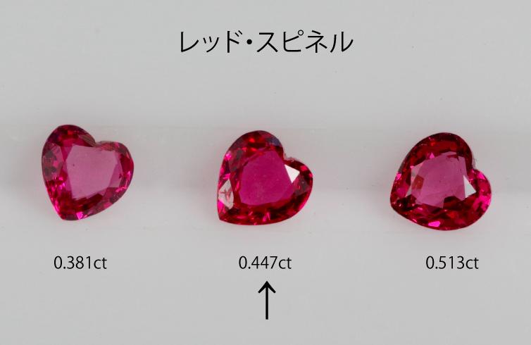 ○当店蔵出し品○ レッドスピネル 0.447ct 8月の誕生石 ◇ルビー通販